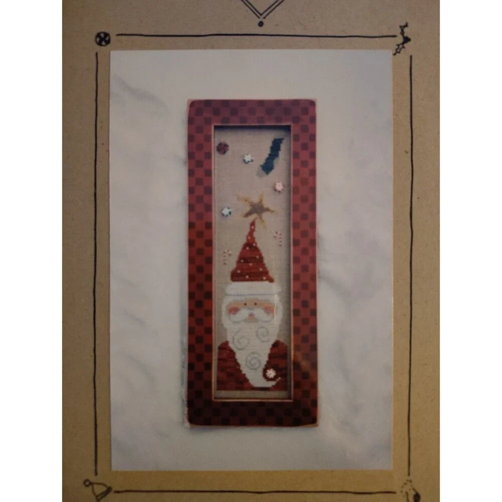 Fanci That Cross Stitch Pattern Hat of the Month December No 168 Santa Claus